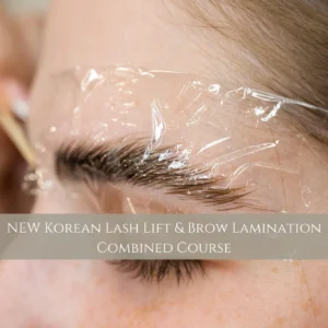 new korean lash lift & brow lamination combined course