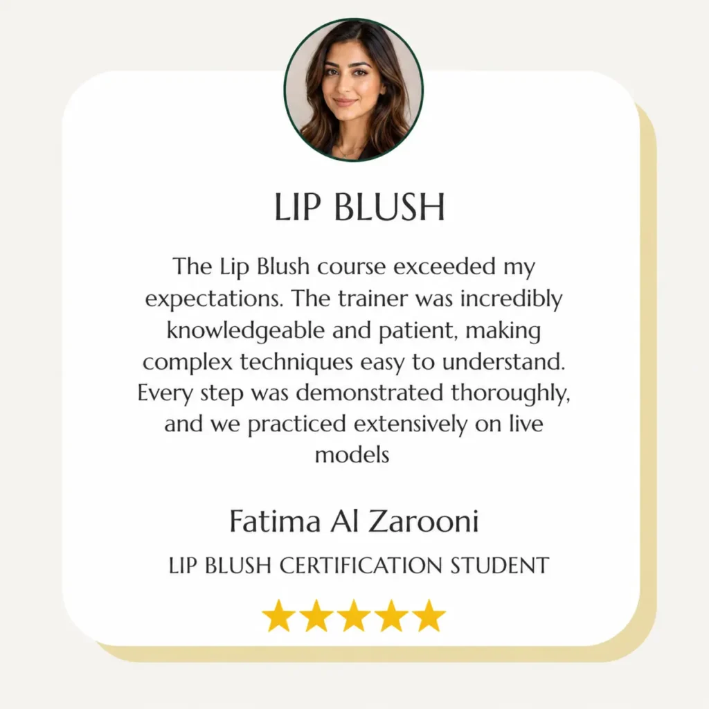 Lip Blush testimonial
